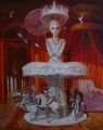 woman carousel merry go round dress Fantasy